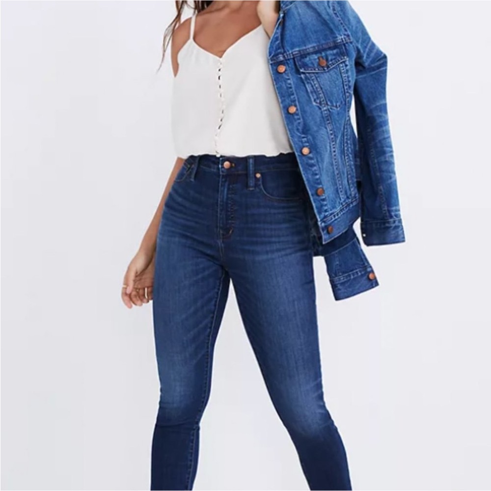 NWT Madewell Curvy High Rise Skinny Jeans